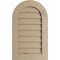 Ekena Millwork Timberthane Knotty Pine Round Top Faux Wood Non-Functional Gable Vent, Primed Tan, 16"W x 30"H GVURRT16X30DKPPR - alternate 1